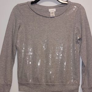 ❤4/$12 Dreampop by Cynthia Rowley Sequin Front Top